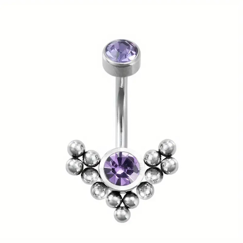 Piercing Bananabell Umbigo Modelo 66 Aço 316L